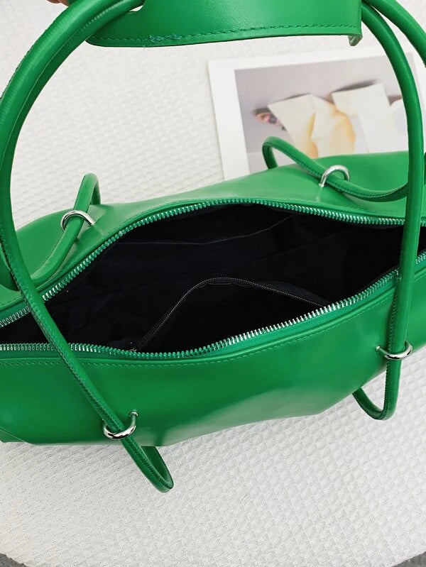 Large Capacity Fashion Green Women Ladies Handbag Purse Tote Bag