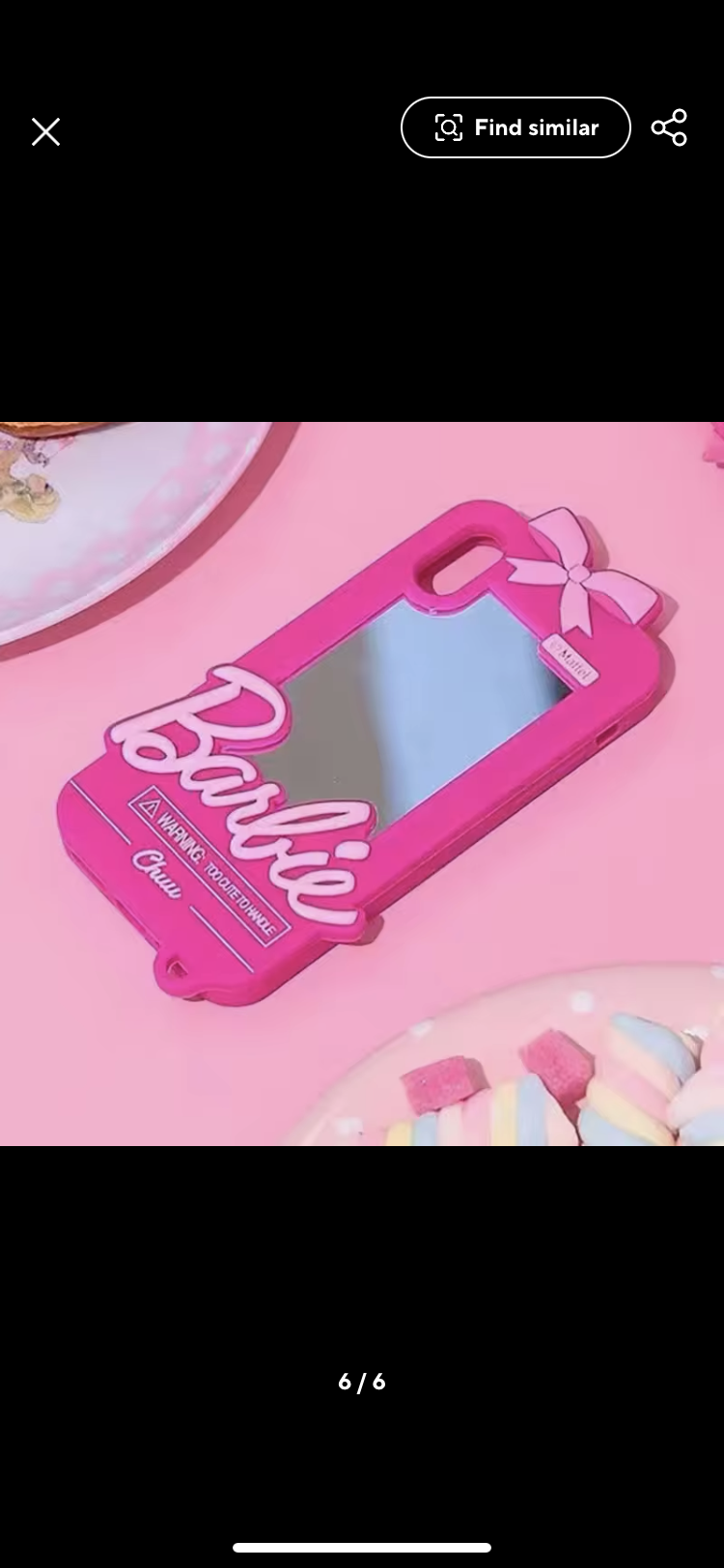 Pink Cell Phone Rubber Case iPhone 11pro