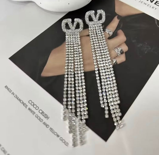 Luxury Rhinestone Earrings