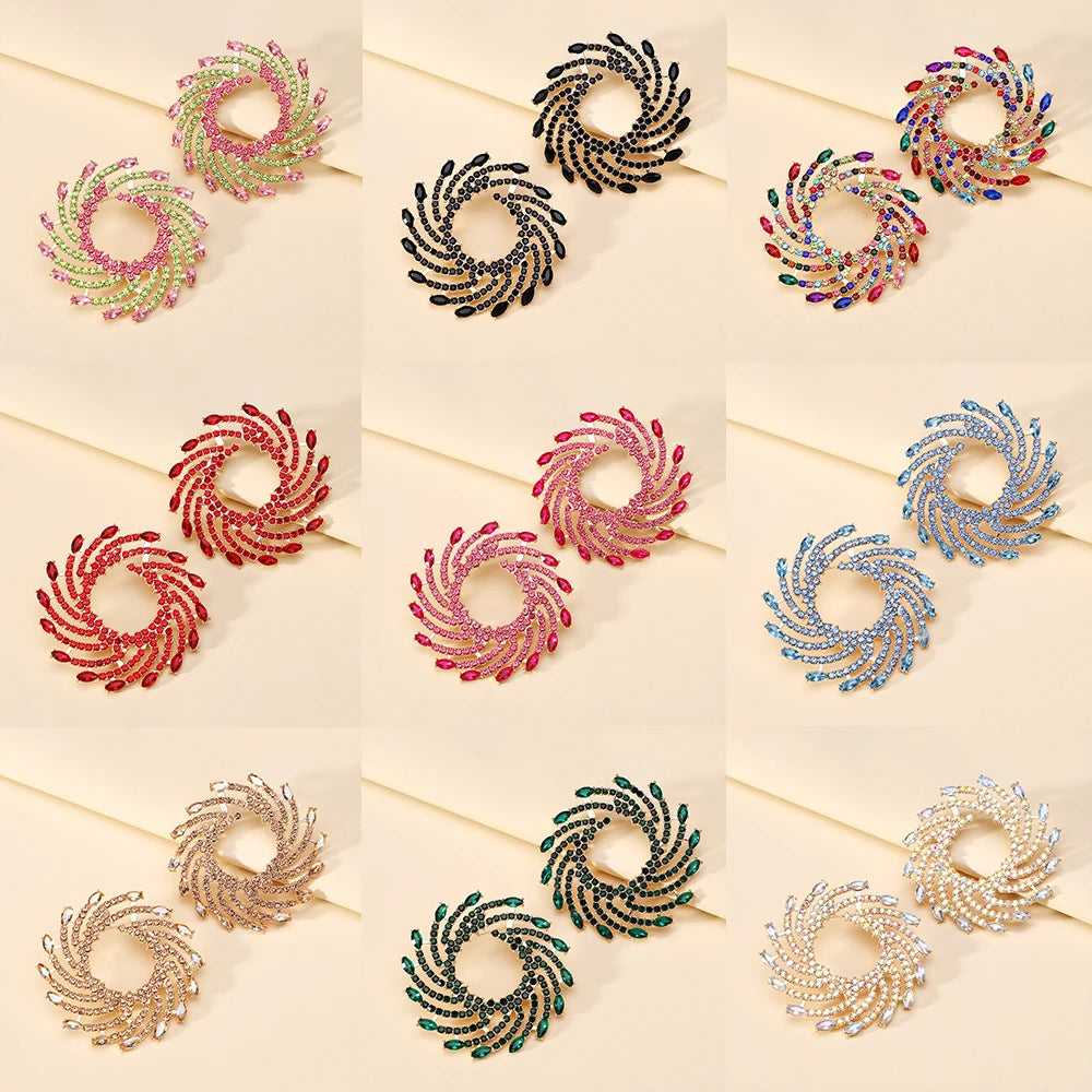 Trendy Gorgeous Geometric  Styled  Earrings Ladies Fashion Jewelry Fashion Accessories