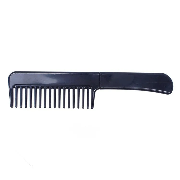 Discrete Self Defense Comb Knife Blade and Heat Resistant Hair Styling Tools Wide Spikes Tooth Fashion Accessory