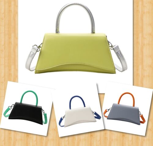 Lovely Purse Fashion Statement Handbag Square Casual Simple Shoulder Bag Trendy Tote
